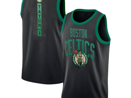 Jayson Tatum Boston Celtics Ultra Game Black NBA Jersey Cheap