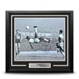 Pele Bicycle Kick, Brazil v. Belgium Autographed Soccer 16  x 20  Framed and Matted Photo Hot on Sale