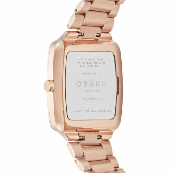 Obaku V271LDVWSV Women s Fjord Lille-Fuschia Wristwatch Sale