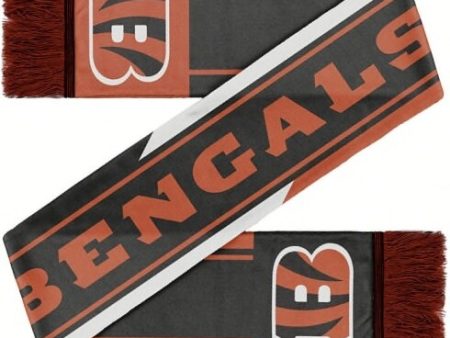 Cincinnati Bengals Colorwave Wordmark Scarf For Sale