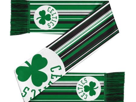 Boston Celtics Hyper Stripe Big Logo Scarf on Sale