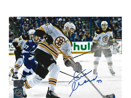 Zdeno Chara in Action Boston Bruins Autographed 16  x 20  Hockey Photo Online