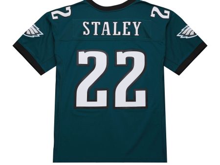 Duce Staley Philadelphia Eagles Mitchell & Ness 2002 Legacy Jersey For Discount