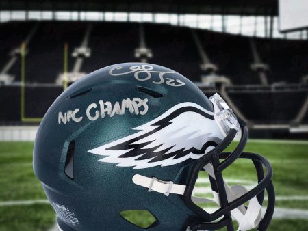 CJ Gardner-Johnson Philadelphia Eagles Autographed Speed Mini-Helmet with NFC Champs Inscription Discount