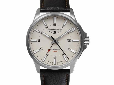 Bauhaus Aviation 28685 Men s GMT Automatic Wristwatch Supply