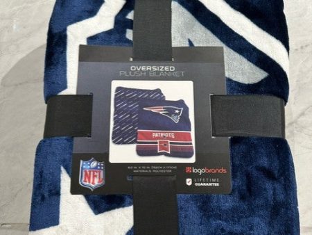 New England Patriots 60  x 70  Super Plush Throw Blanket For Discount