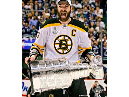 Zdeno Chara Hoists The Stanley Cup Boston Bruins Hockey Photo For Discount