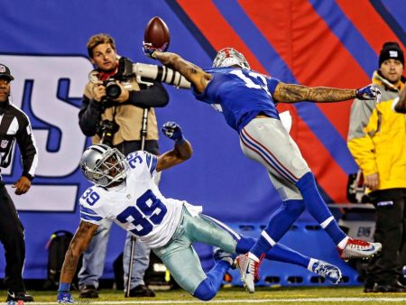 Odell Beckham One-Handed Touchdown Catch New York Giants 8  x 10  Football Photo For Cheap