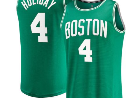 Jrue Holiday Boston Celtics Youth 2024 NBA Finals Champions Fast Break Replica Player Jersey Supply