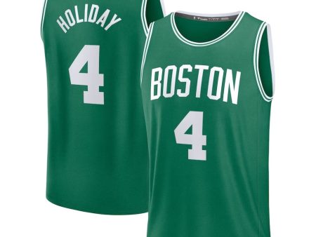 Jrue Holiday Boston Celtics Fast Break Replica Player Jersey - Green Hot on Sale