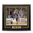 Trent Frederic Goal Celebration Boston Bruins 16  x 20  Framed Hockey Photo on Sale