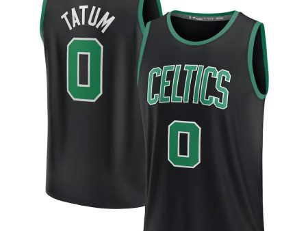 Jayson Tatum Boston Celtics Youth Player Jersey - Statement Edition - Black For Cheap