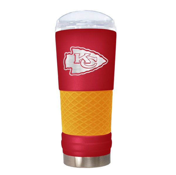 Kansas City Chiefs  The Draft  24 oz. Stainless Steel Travel Tumbler on Sale