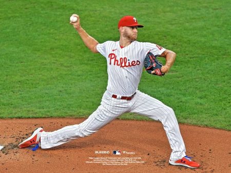 Zack Wheeler in Action Philadelphia Phillies 8  x 10  Baseball Photo Hot on Sale