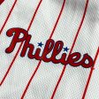 Philadelphia Phillies Pinstripe Logo Baseball Jersey Online