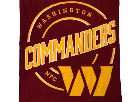 Washington Commanders 50  x 60  Campaign Fleece Blanket Discount