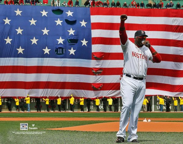 David Ortiz 2013 This is Our City Speech Boston Red Sox 8  x 10  Baseball Photo Supply