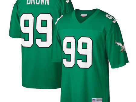 Jerome Brown Philadelphia Eagles Mitchell & Ness 1990 Legacy Jersey Hot on Sale