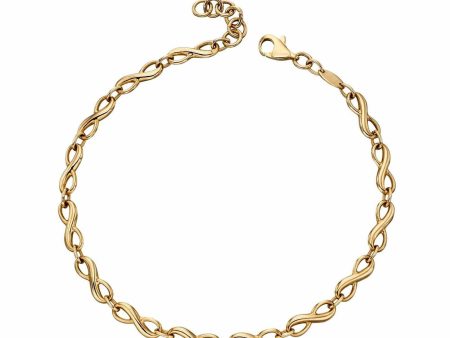 Elements Gold GB471 Infinity Tennis Bracelet Supply