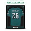 Saquon Barkley Autograph Philadelphia Eagles Framed Nike Jersey | Pre-Sale Opportunity Online now