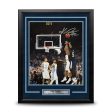 Kris Jenkins Villanova Wildcats 2016 NCAA Champions Buzzer Beater Autographed 11  x 14  Framed Photo Hot on Sale