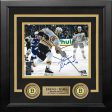 Zdeno Chara in Action Boston Bruins Autographed 8  x 10  Framed Hockey Photo For Sale