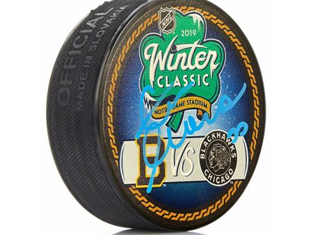 Zdeno Chara Boston Bruins Autographed 2019 Winter Classic Hockey Puck Sale