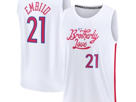 Joel Embiid Philadelphia 76ers 2022-23 City Edition Jersey For Discount