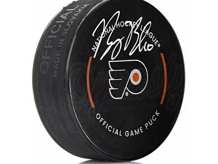 Bobby Brink Autographed Philadelphia Flyers 2022-23 Hockey Game Model Puck For Cheap