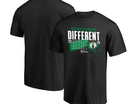 Boston Celtics 2023-2024 NBA Finals Champions Different Here Outlet Pass T-Shirt Online Sale