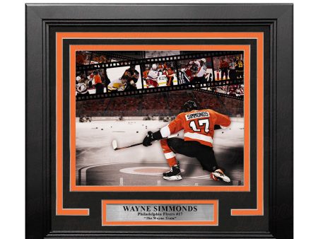 Wayne Simmonds Philadelphia Flyers 8  x 10  Framed Collage Hockey Photo Cheap