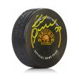 Zdeno Chara Boston Bruins Autographed 100th Anniversary Hockey Game Model Puck For Discount