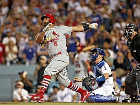 Albert Pujols 700th Home Run St. Louis Cardinals 8  x 10  Baseball Photo on Sale