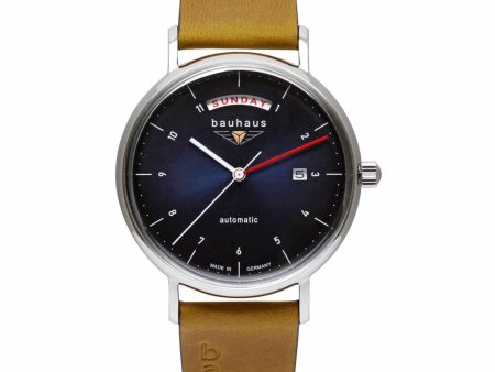 Bauhaus 21623 Men s Automatic Day Date Wristwatch Discount