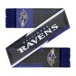 Baltimore Ravens Colorwave Wordmark Scarf For Cheap