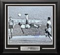 Pele Bicycle Kick, Brazil v. Belgium Autographed Soccer 16  x 20  Framed and Matted Photo Hot on Sale