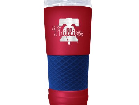 Philadelphia Phillies  The Draft  24 oz. Stainless Steel Bell Logo Travel Tumbler Cheap