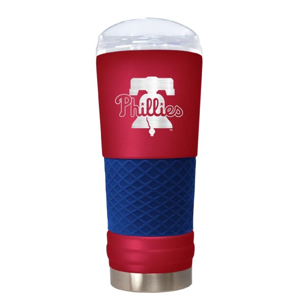 Philadelphia Phillies  The Draft  24 oz. Stainless Steel Bell Logo Travel Tumbler Cheap