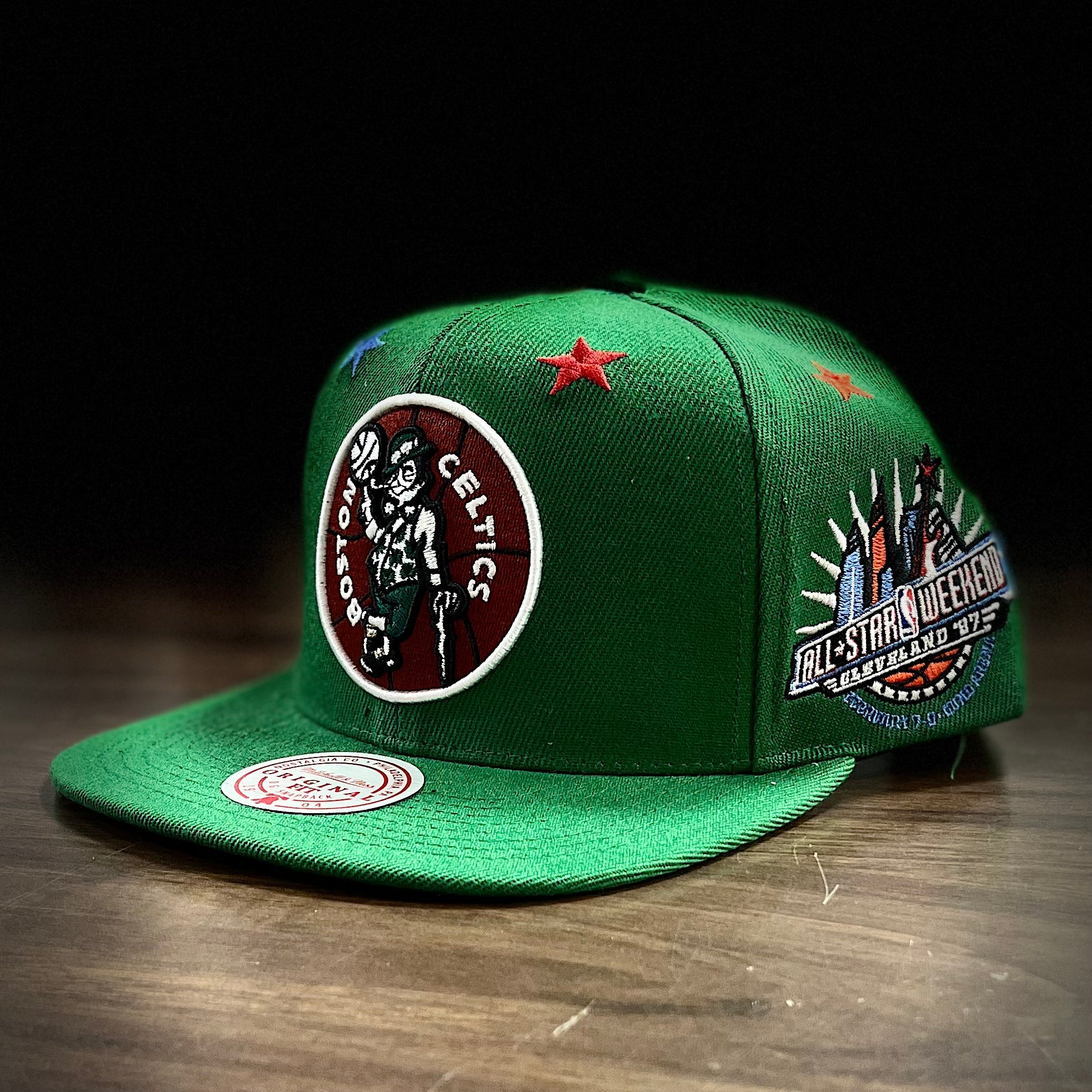 Boston Celtics Mitchell & Ness Hardwood Classics 1997 NBA All-Star Weekend Top Star Snapback Hat Online now