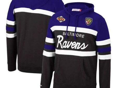 Baltimore Ravens Mitchell & Ness Head Coach Hoodie Supply