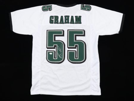 Brandon Graham Philadelphia Eagles Autographed White Football Jersey For Sale