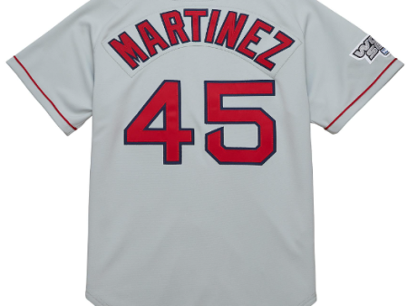 Pedro Martinez Boston Red Sox 2004 World Series Mitchell & Ness Authentic Jersey Sale