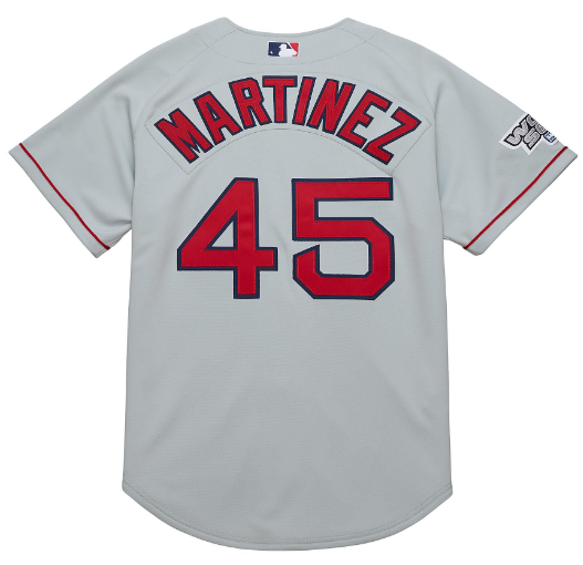 Pedro Martinez Boston Red Sox 2004 World Series Mitchell & Ness Authentic Jersey Sale