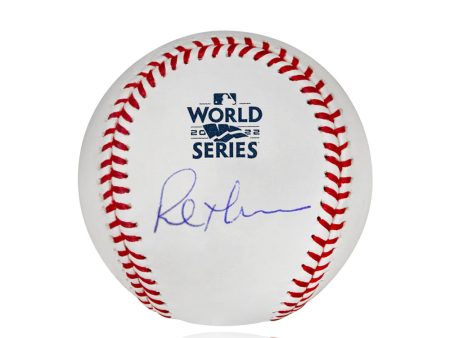 Rob Thomson Philadelphia Phillies Autographed 2022 World Series Official Major League Baseball For Discount