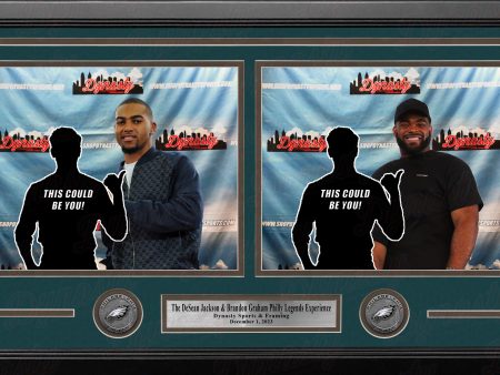 DeSean Jackson & Brandon Graham Philadelphia Eagles Photo-Op Frame Kit Online Hot Sale