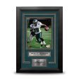 DeSean Jackson in Action Philadelphia Eagles 8  x 10  Framed Football Photo with Engraved Autograph Online now