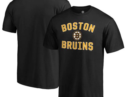 Boston Bruins Black Victory Arch T-Shirt For Discount