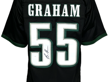 Brandon Graham Philadelphia Eagles Autographed Black Football Jersey Supply