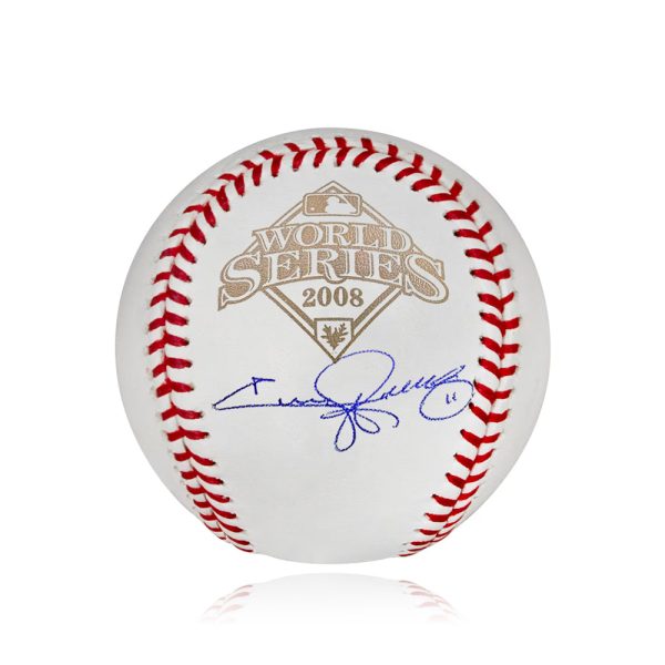 Jimmy Rollins Philadelphia Phillies Autographed 2008 World Series Major League Baseball - JSA Cheap