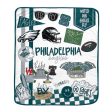 Philadelphia Eagles Pegasus 60” x 70” Fan Favorite Royal Plush Blanket For Discount